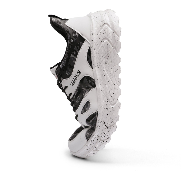 Men's Lightweight Running Shoes - WHITE - 6
